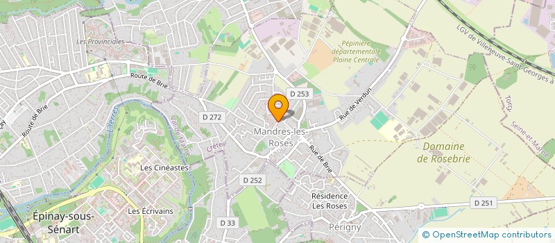 localisation de l'entreprise FNA94 à MANDRES-LES-ROSES