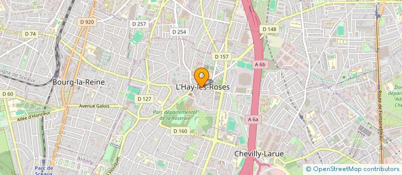 localisation de l'entreprise FNACA COMITE DE L'HAY LES ROSES  L'HAY-LES-ROSES