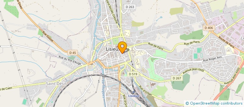 localisation de l'entreprise FNACA LISIEUX à LISIEUX