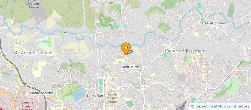 localisation de l'entreprise FNACA MARSEILLE ST MITRE  MARSEILLE