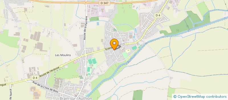 localisation de l'entreprise FNADEPAR ASSOCIATION DES DIRECTEURS RETRAITES D'ETABLISSEMENTS ET DE SERVICE POUR PERSONNES AGEES DU MAINE ET LOIRE  LOIRE-AUTHION