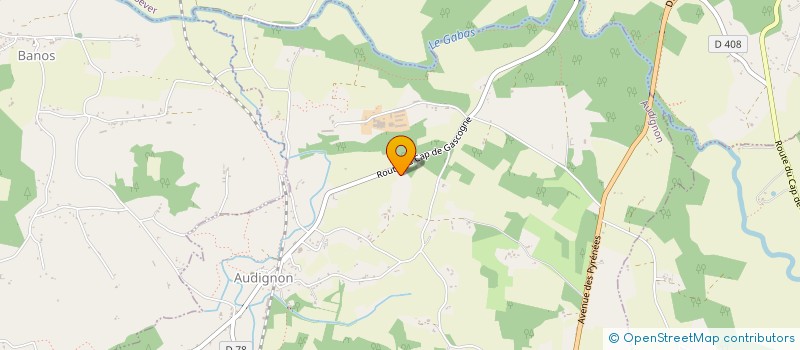 localisation de l'entreprise FNAG  AUDIGNON