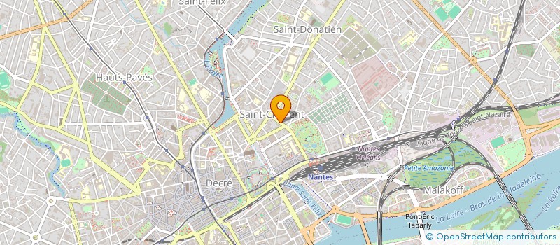 localisation de l'entreprise FNAIM 2023 - LC à NANTES