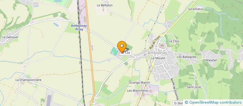 localisation de l'entreprise FNAME AIN à AMBRONAY