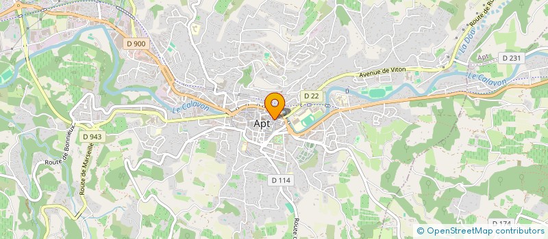 localisation de l'entreprise FNATH-ASSOCIATION DES ACCIDENTES DE LA VIE SECTION D'APT à APT