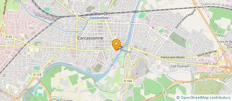 localisation de l'entreprise FNATH MISSION EMPLOI à CARCASSONNE