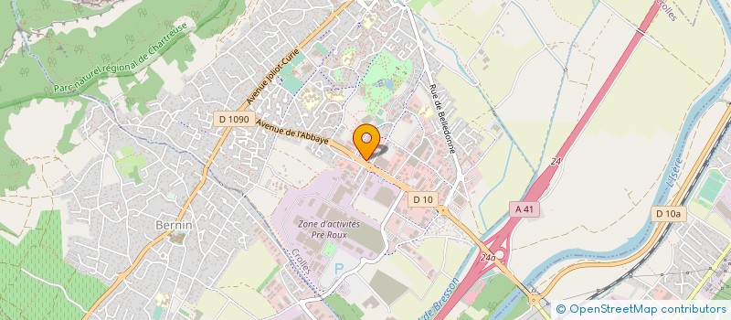 localisation de l'entreprise FNB à CROLLES
