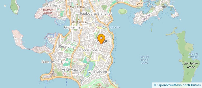 localisation de l'entreprise FNB à NOUMEA