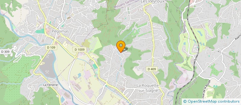 localisation de l'entreprise FNB à LA ROQUETTE-SUR-SIAGNE