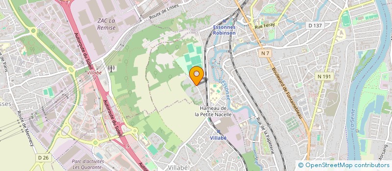 localisation de l'entreprise FNB CLEANING 91  CORBEIL-ESSONNES