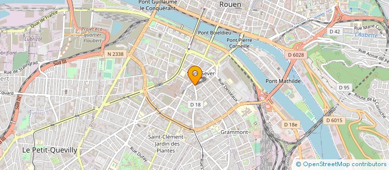 localisation de l'entreprise FNB (FINITION NETTE BATIMENT)  SOTTEVILLE-LES-ROUEN