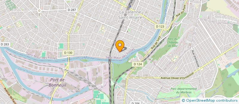 localisation de l'entreprise FNBH à SAINT-MAUR-DES-FOSSES