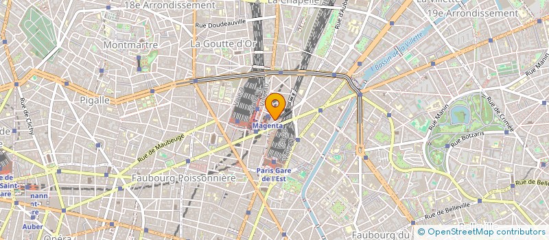 localisation de l'entreprise FNBI  PARIS