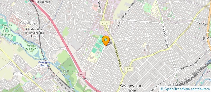 localisation de l'entreprise FNC ISOLATION à SAVIGNY-SUR-ORGE