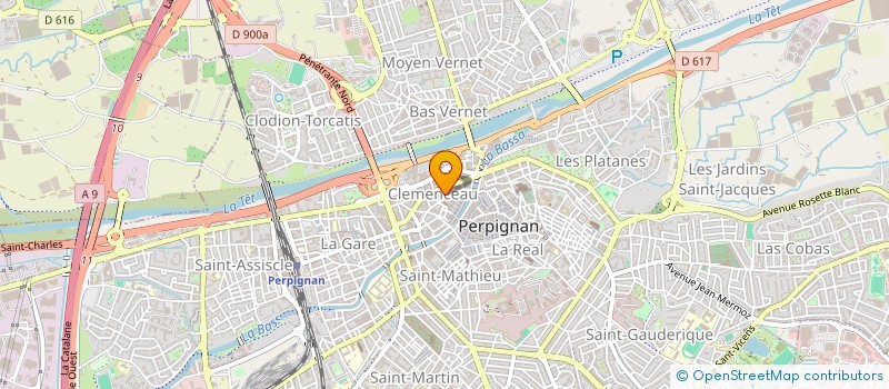 localisation de l'entreprise FNC PATRIMOINE à PERPIGNAN