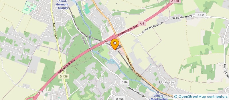 localisation de l'entreprise FNCV SCI à COUILLY-PONT-AUX-DAMES