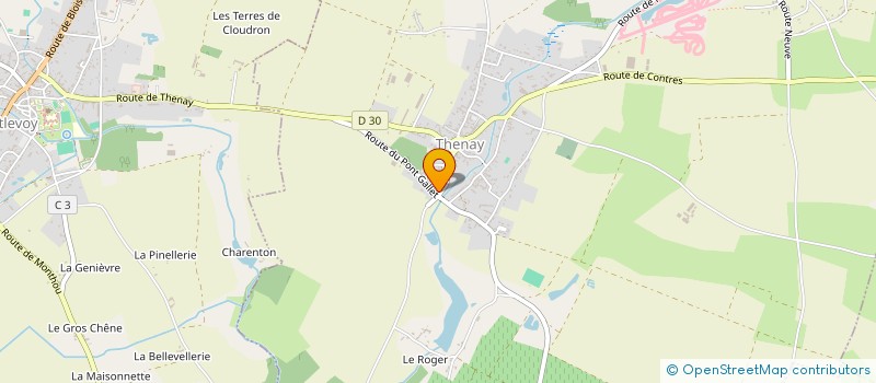 localisation de l'entreprise FNDS ENERGIES à LE CONTROIS-EN-SOLOGNE