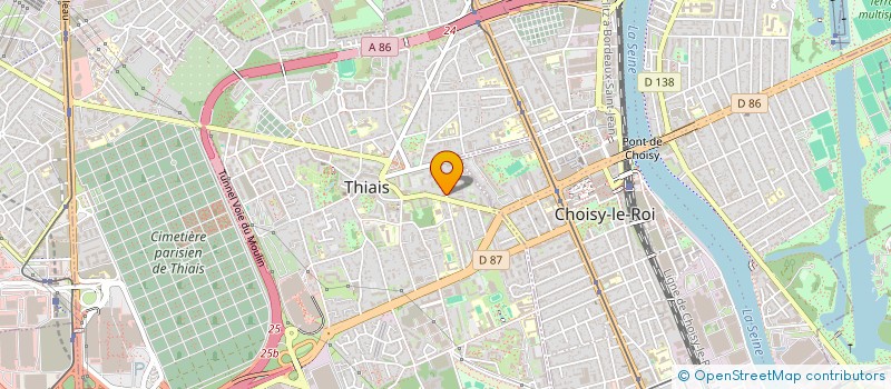 localisation de l'entreprise FNES GIZZI à THIAIS