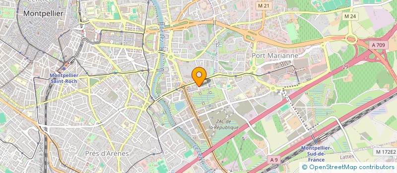 localisation de l'entreprise FNEW à MONTPELLIER