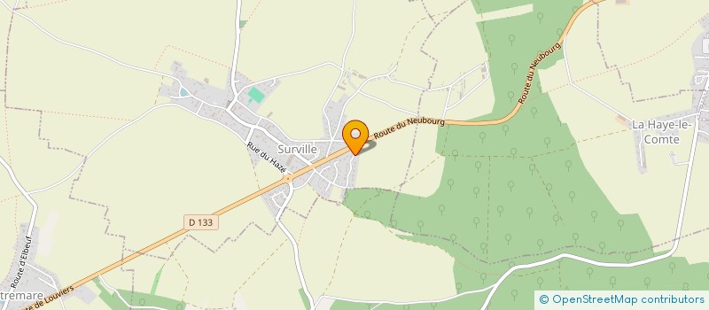 localisation de l'entreprise FNG  SURVILLE