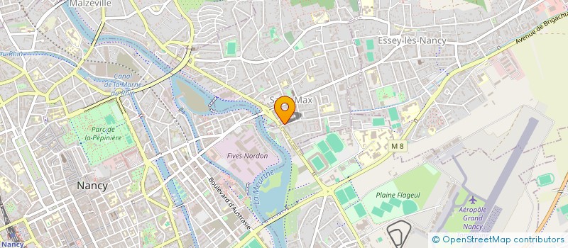 localisation de l'entreprise FNI  SAINT-MAX