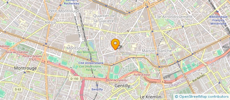 localisation de l'entreprise FNI  PARIS