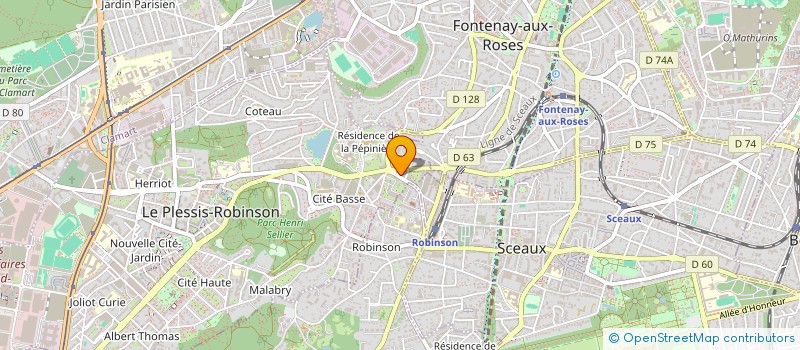 localisation de l'entreprise FNL CONSEIL ET STRATEGIE DIGITALE  LE PLESSIS-ROBINSON