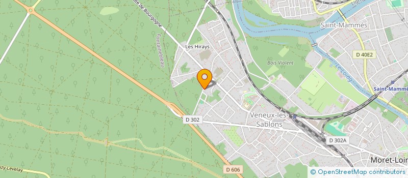 localisation de l'entreprise FNL IMMO  MORET-LOING-ET-ORVANNE