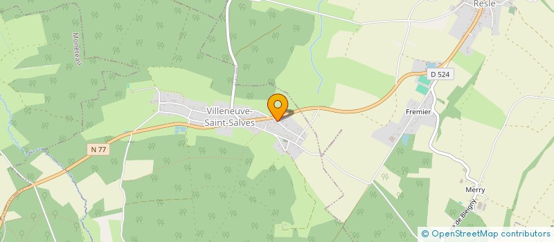 localisation de l'entreprise FNLD 17  VILLENEUVE-SAINT-SALVES