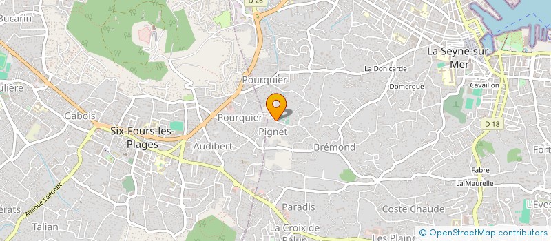 localisation de l'entreprise FNM & CO à LA SEYNE-SUR-MER