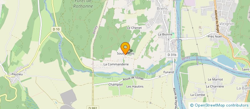 localisation de l'entreprise FNMD  BRENS