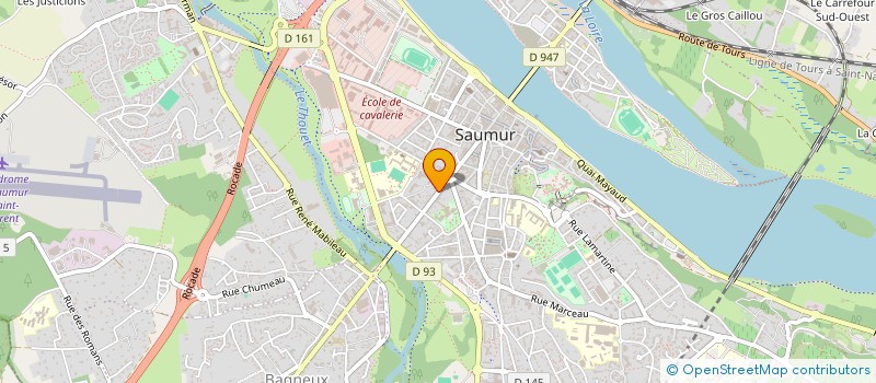 localisation de l'entreprise FNP à SAUMUR