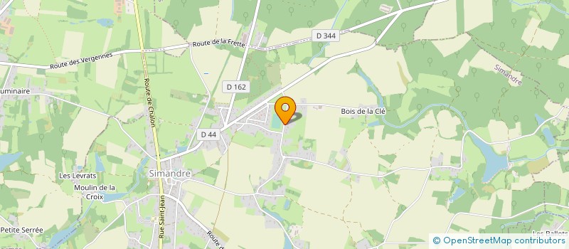 localisation de l'entreprise FNP IMMO  SIMANDRE