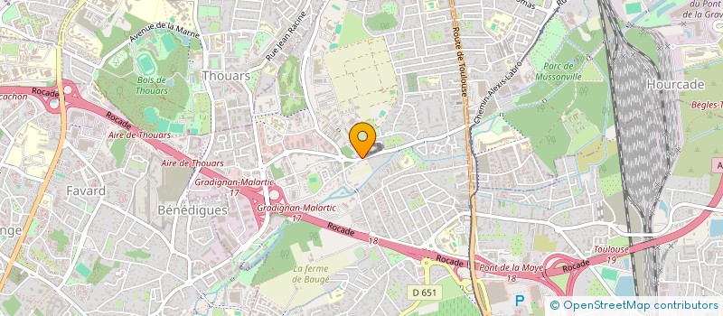 localisation de l'entreprise FNPHP NOUVELLE AQUITAINE  VILLENAVE-D'ORNON