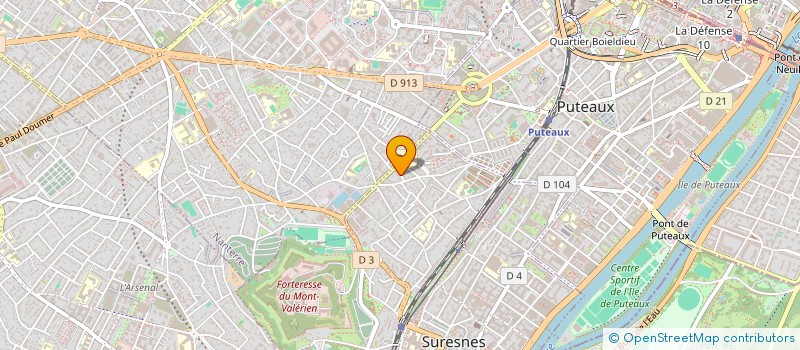 localisation de l'entreprise FNS CONSTRUCTION à SURESNES
