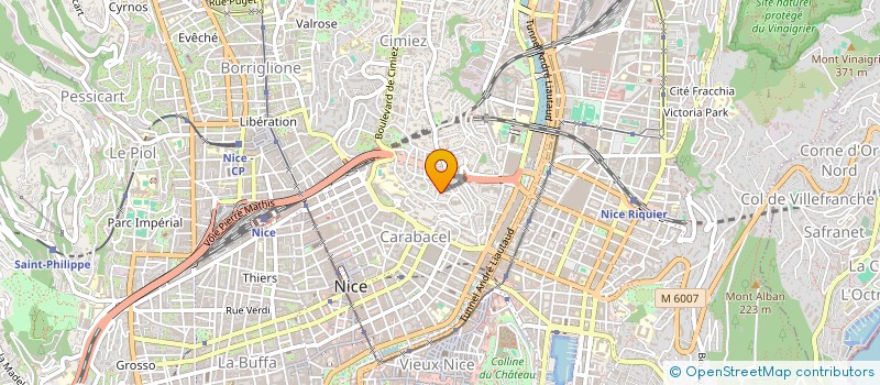 localisation de l'entreprise FNS RIVOLI  NICE