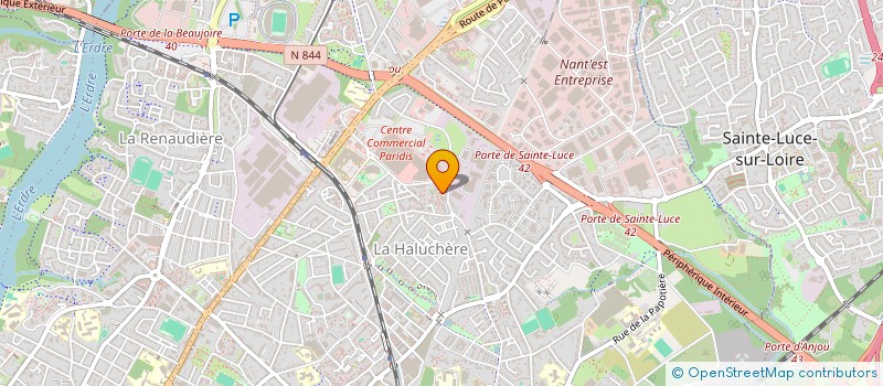 localisation de l'entreprise FNSL GRAND OUEST à NANTES