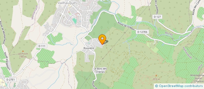 localisation de l'entreprise FNSM  VAILHAUQUES