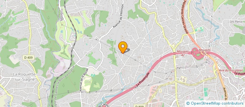 localisation de l'entreprise FNST à MOUGINS