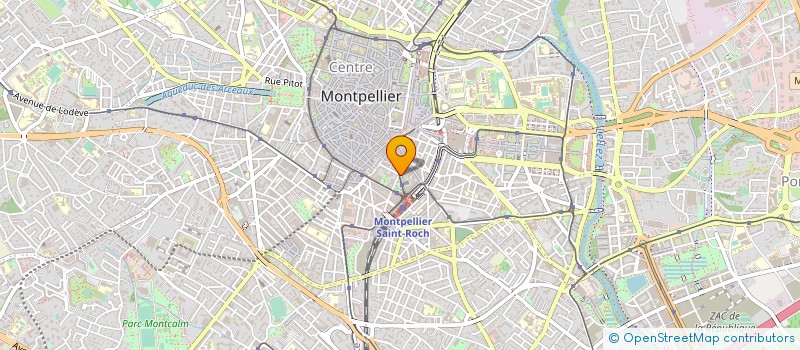 localisation de l'entreprise FNWM à MONTPELLIER
