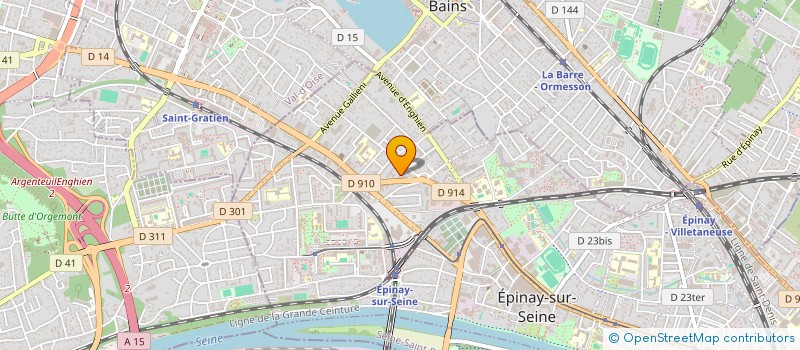 localisation de l'entreprise FNZ SERVICES à EPINAY-SUR-SEINE