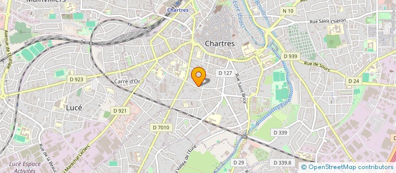 localisation de l'entreprise FO COM 28 à CHARTRES