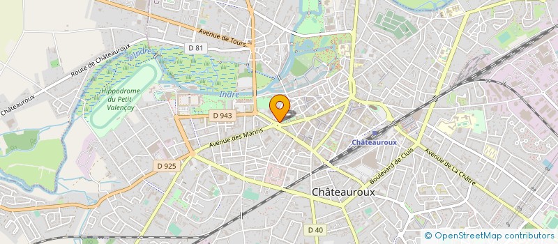 localisation de l'entreprise FO COM POSTE 36 à CHATEAUROUX