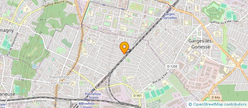 localisation de l'entreprise FO CONSULTING à STAINS