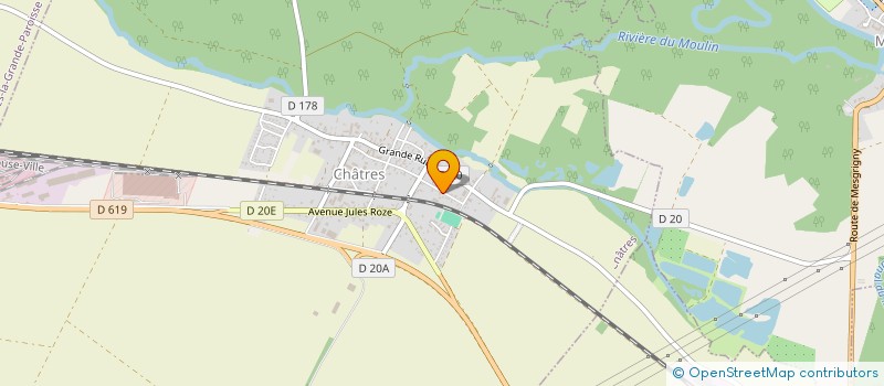 localisation de l'entreprise FO.DE.CO à CHATRES