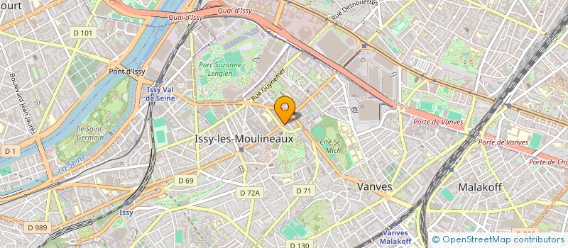localisation de l'entreprise FO FO YE à ISSY-LES-MOULINEAUX