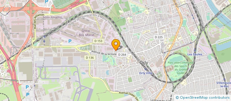 localisation de l'entreprise FO LAB  ORLY