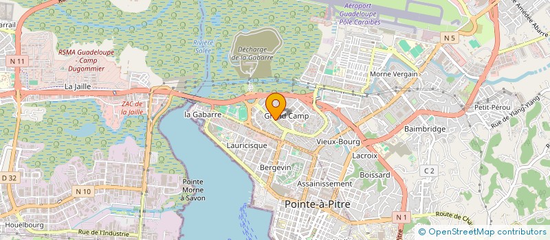 localisation de l'entreprise FO NOU CHOUCHOUTE YO OSI à LES ABYMES