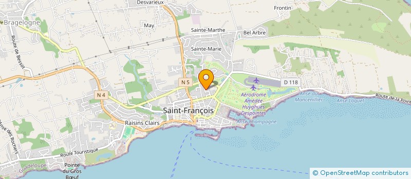 localisation de l'entreprise FO OSI SENBLE à SAINT-FRANCOIS