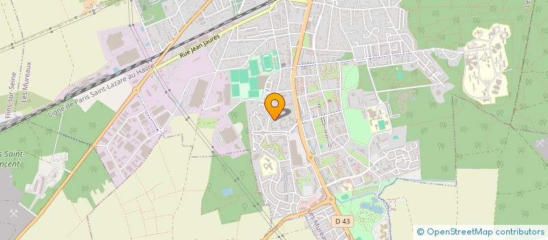 localisation de l'entreprise FO PLUS S.A.S.U à LES MUREAUX